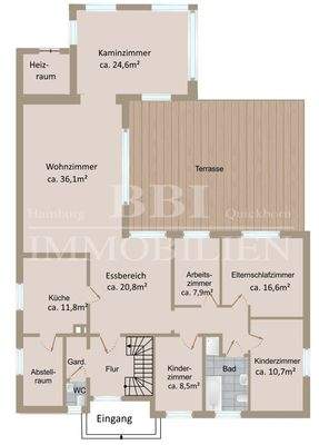 Grundriss Erdgeschoss