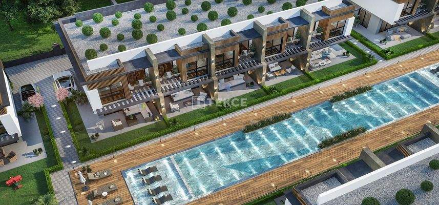 Villas Close to the Sea in a Complex with Pool in Kuşadası Turkey