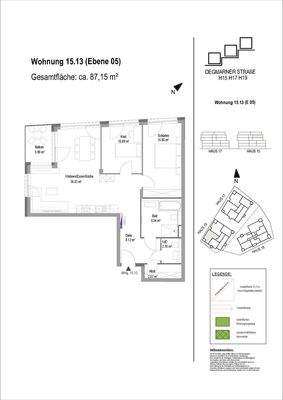 Grundriss Wohnung 15.13