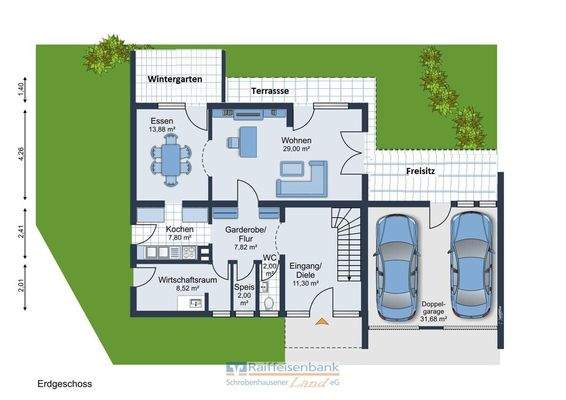 Grundriss Erdgeschoss