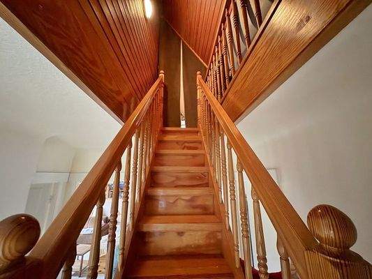 Treppe zum Dachboden