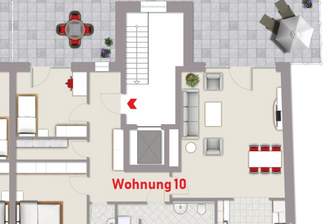 Grundriss Wohnung 10