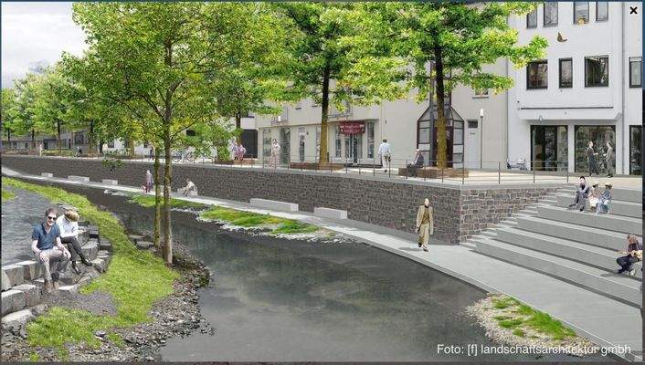 so soll das Netteufer später aussehen