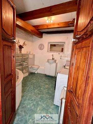 Blick ins Badezimmer