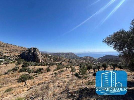 Kreta, Agia Galini: Grundstück mit Meerblick zu verkaufen