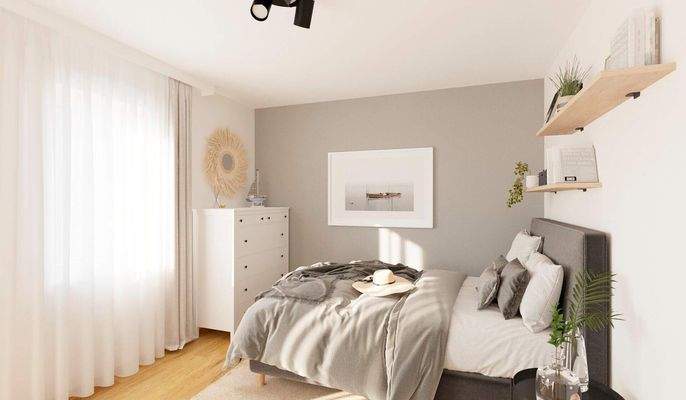 Komfortables Schlafzimmer 2