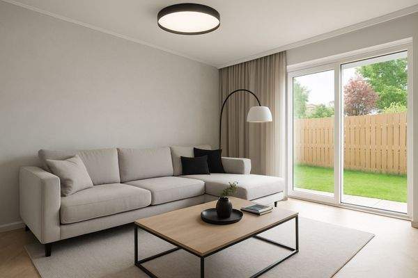 KI generiert: Wohnzimmer