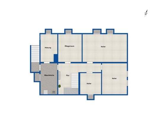 Grundriss - Kellergeschoss
