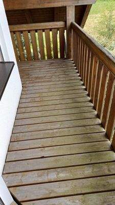 Balkon im Arbeitszimmer