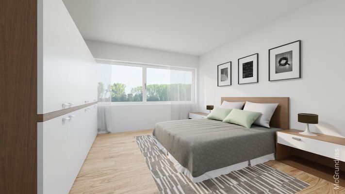 Schlafzimmer (Einrichtungsbeispiel)