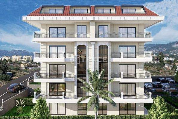Apartments 700 m from the Sea in Alanya Kestel
