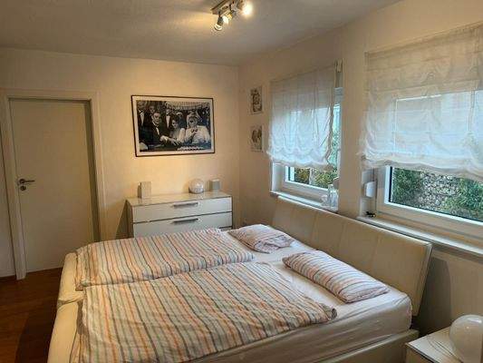 Teilansicht Schlafzimmer