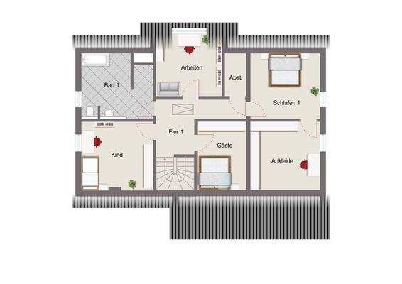 Grundriss DG (Abb. ähnlich)