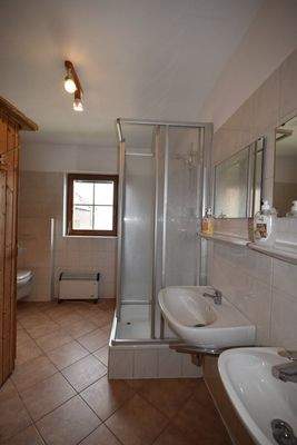 Badezimmer - Gemütliches Chalet im Ski- und Wanderparadies FEUERKOGEL mit traumhaften Ausblick Kauf Ebensee Oberösterreich