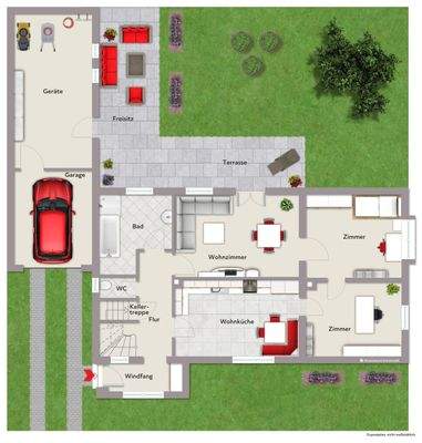 Grundriss Erdgeschoss