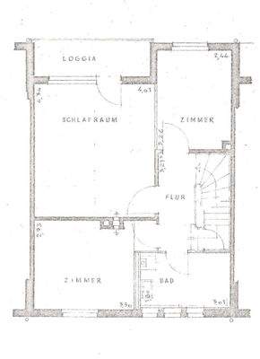 Grundriss Obergeschoss