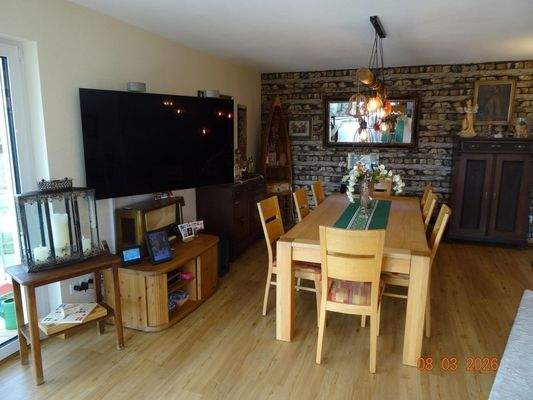 Wohn- Eßzimmer-Bereich