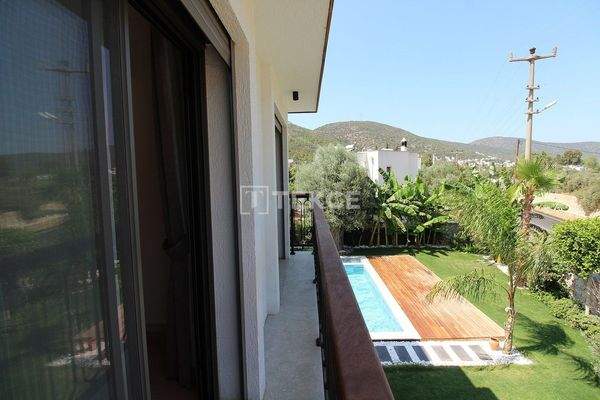 Detached Stylish Houses with Pool and Garden in Bodrum Turkey