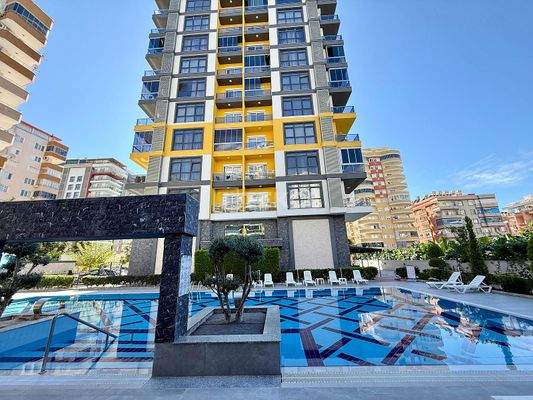 Sea View Furnished Apartments for Sale in Alanya