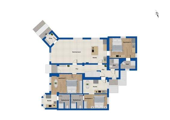 Grundriss Erdgeschoss