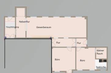 Kleine Gewerbefläche neu