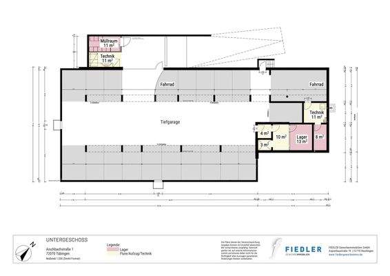 Grundriss Untergeschoss