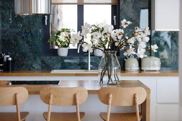 Kreta, Kefalas: Erstaunliche Steinvilla mit Meerblick und Pool zu verkaufen