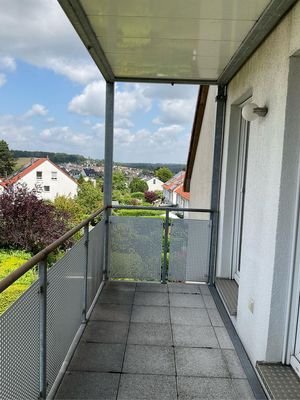 Balkon nach Norden