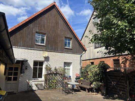 Rückansicht vom Innenhof