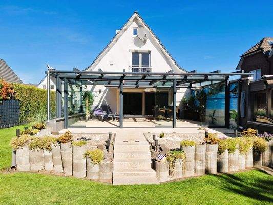 Gartenansicht Haus A