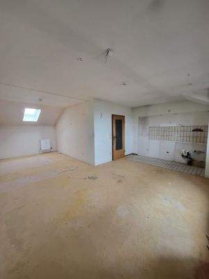 Wohnbereich + Küche