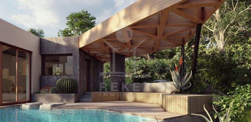 Ein Infinity-Pool unterstreicht den Luxus