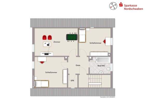 Grundriss - Dachgeschoss