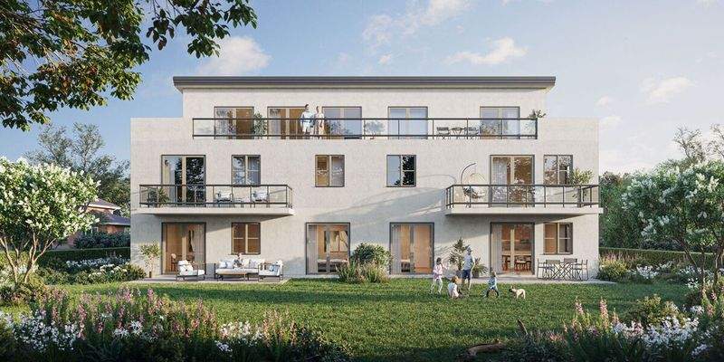 Die Wohnanlage im Überblick