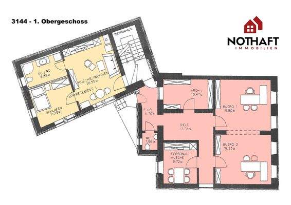 3144-1. Obergeschoss