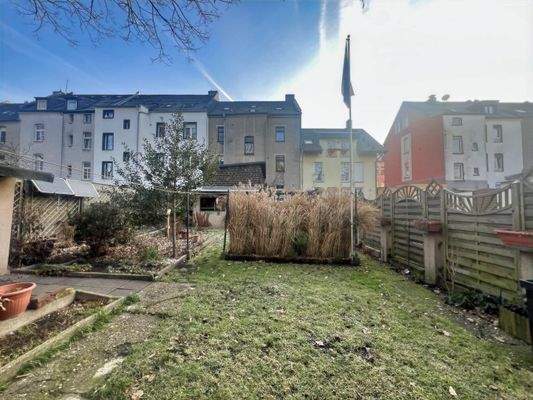 Häuserzeile Rückseite