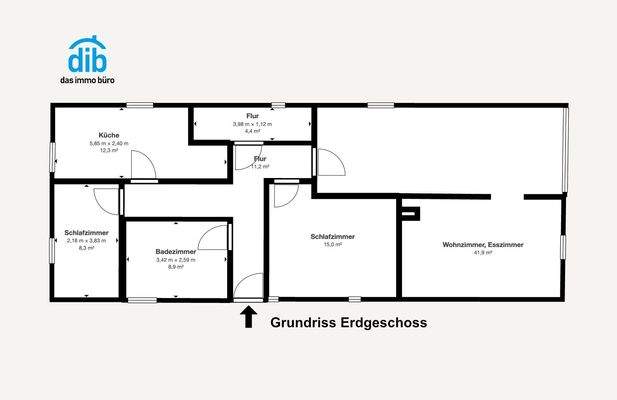 Grundriss Erdgeschoss
