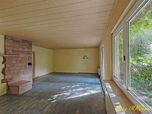 Mit Blick ins Grüne