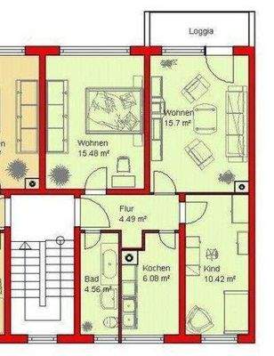 Kleine 3-Zi.-Wohnung in WSF