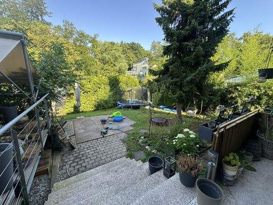 Terrasse EG und Garten