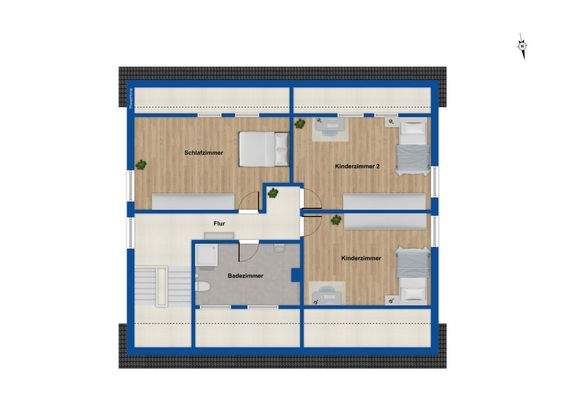 Grundriss Dachgeschoss