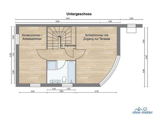 Grundriss Untergeschoss