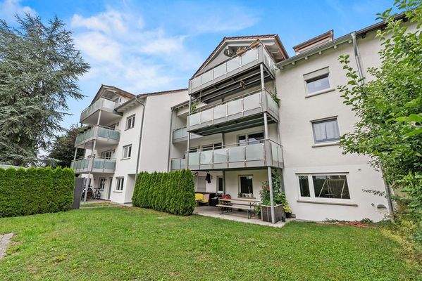 Ansicht Süd vom Garten