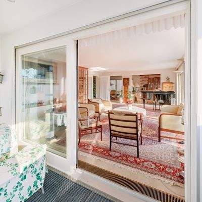 Blick vom Wintergarten