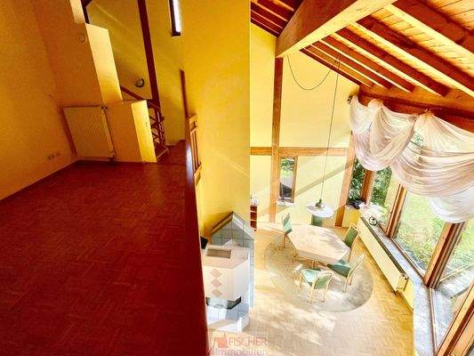 Blick von der Galerie