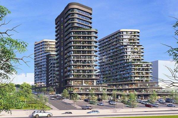 Apartments in a Mixed-Use Project with Indoor Pool in Ankara