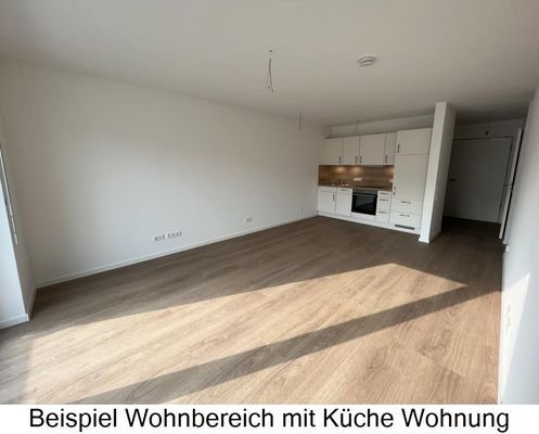 Beispiel Wohnbereich mit Küche Wohnung