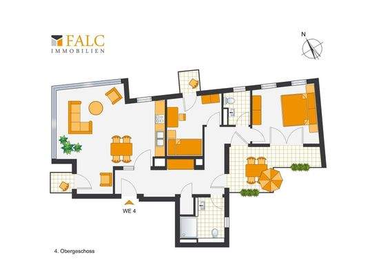 Visualisierter Grundriss
