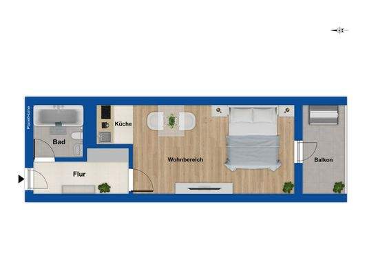 Grundriss 2.Obergeschoss