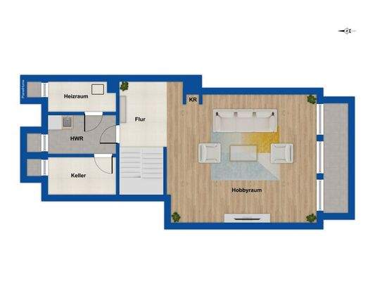 Grundriss Untergeschoss